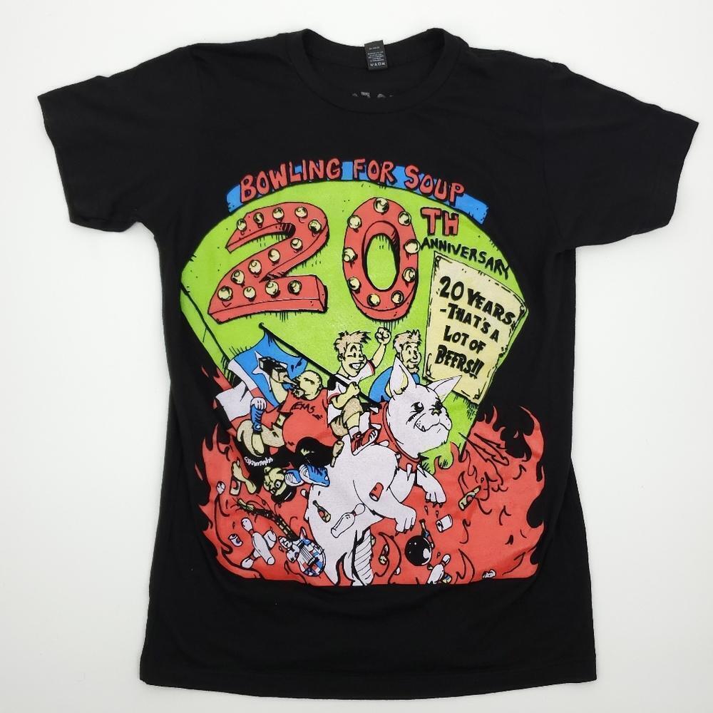 Bowling For Soup 20Th Anniversary Tour Unisex Tshirt Gift For Fan
